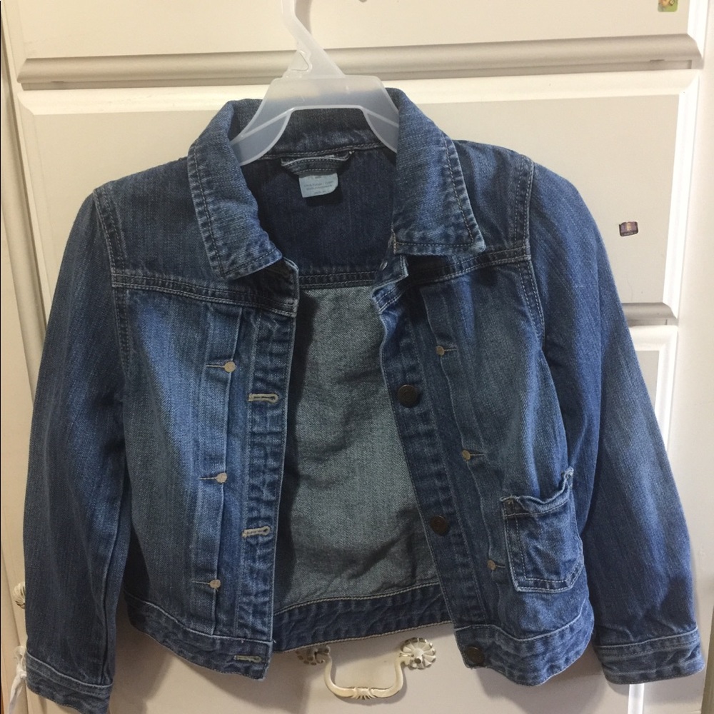 Crewcuts cute jean jacket for girls